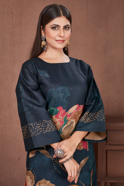 Cotton Blend Digitally Printed Combo Set